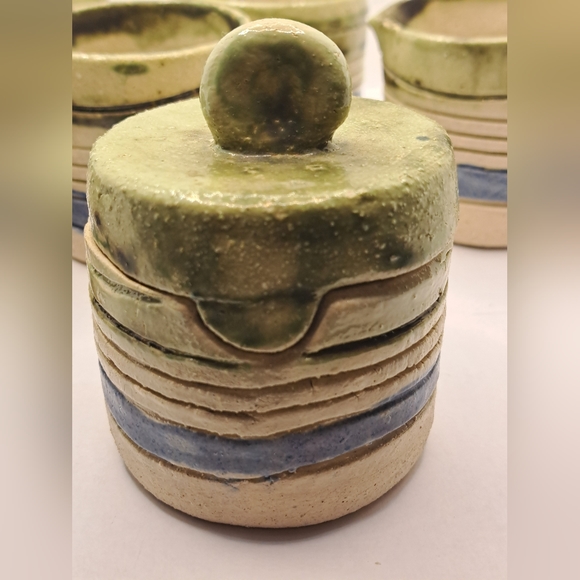 Lodo's Carora set of 4 cups, sugar and  handcrafted. - Picture 7 of 9